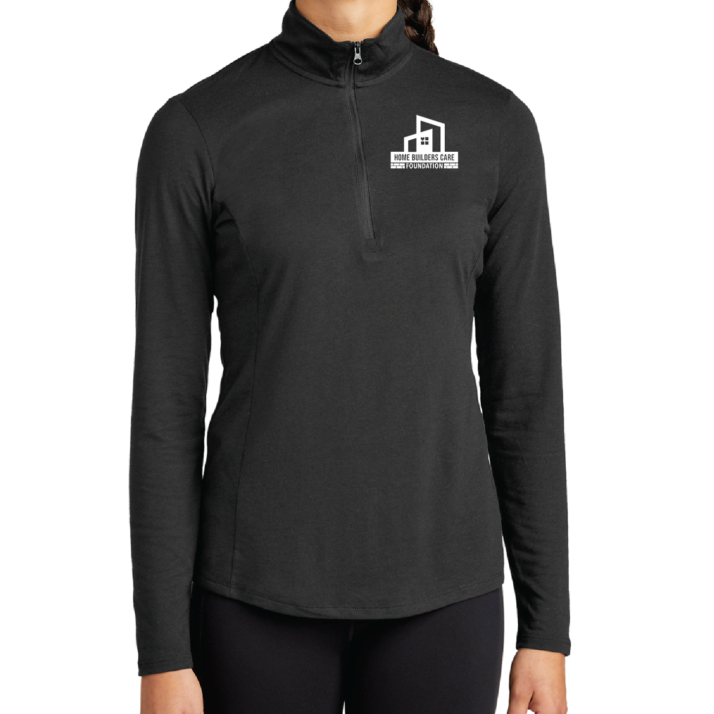 Women's Sport-Tek Long Sleeve Tri-Blend Wicking 1/4 Zip Pullover