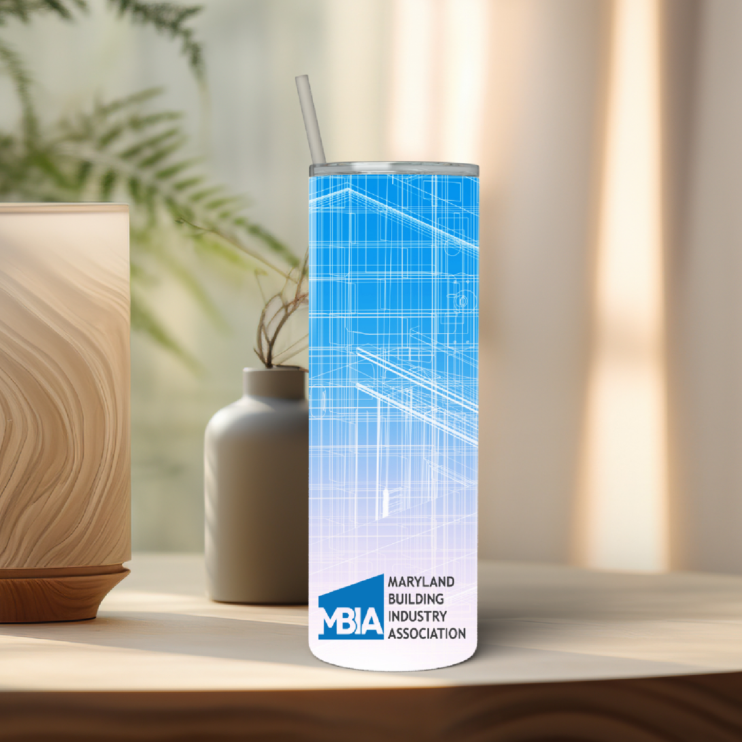 20oz Tumbler with Straw
