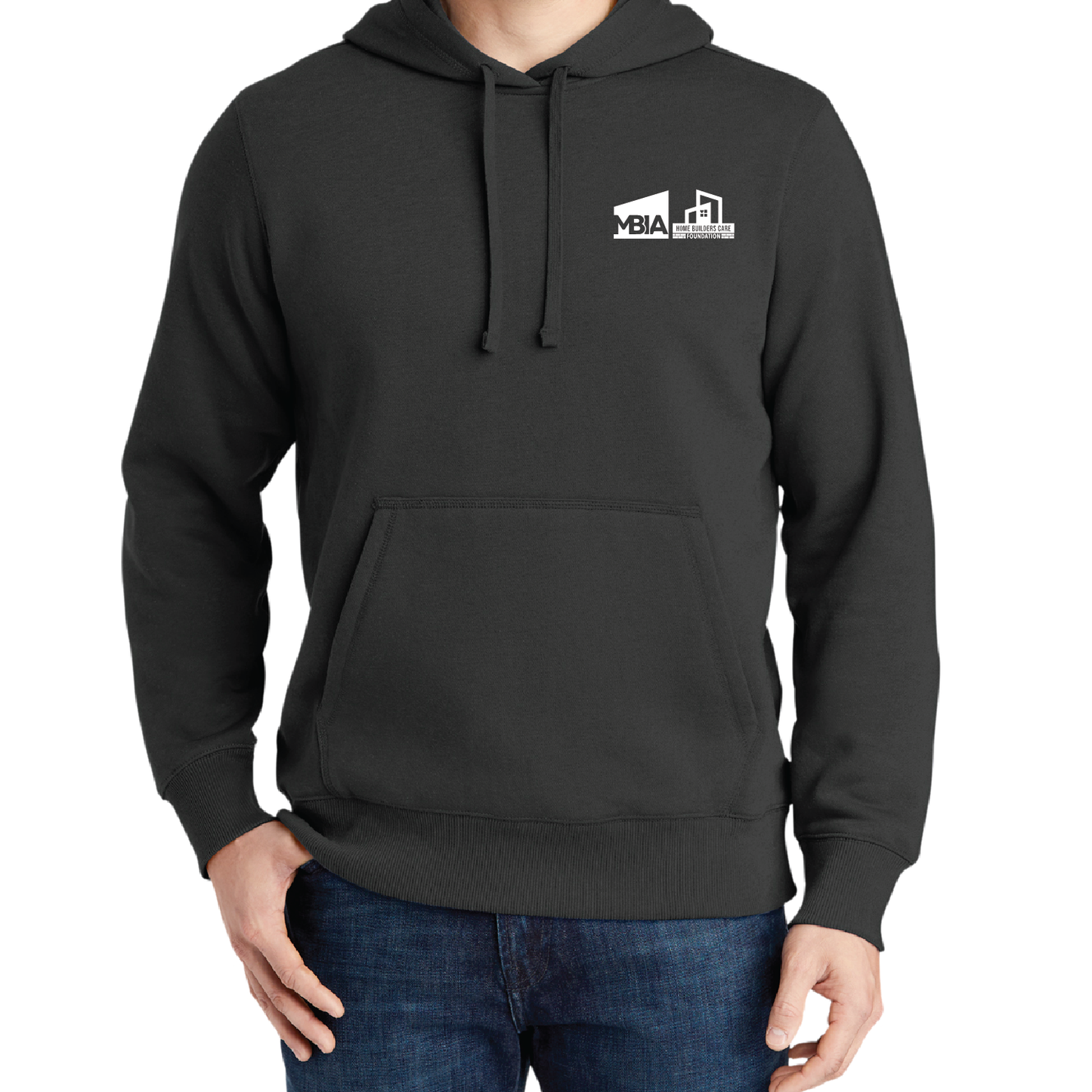 Men's Sport-Tek Long Sleeve Pullover Hooded Sweatshirt