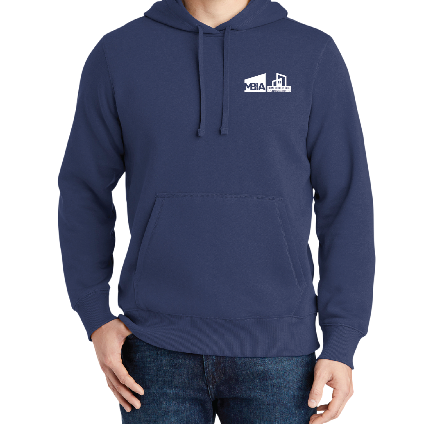 Men's Sport-Tek Long Sleeve Pullover Hooded Sweatshirt