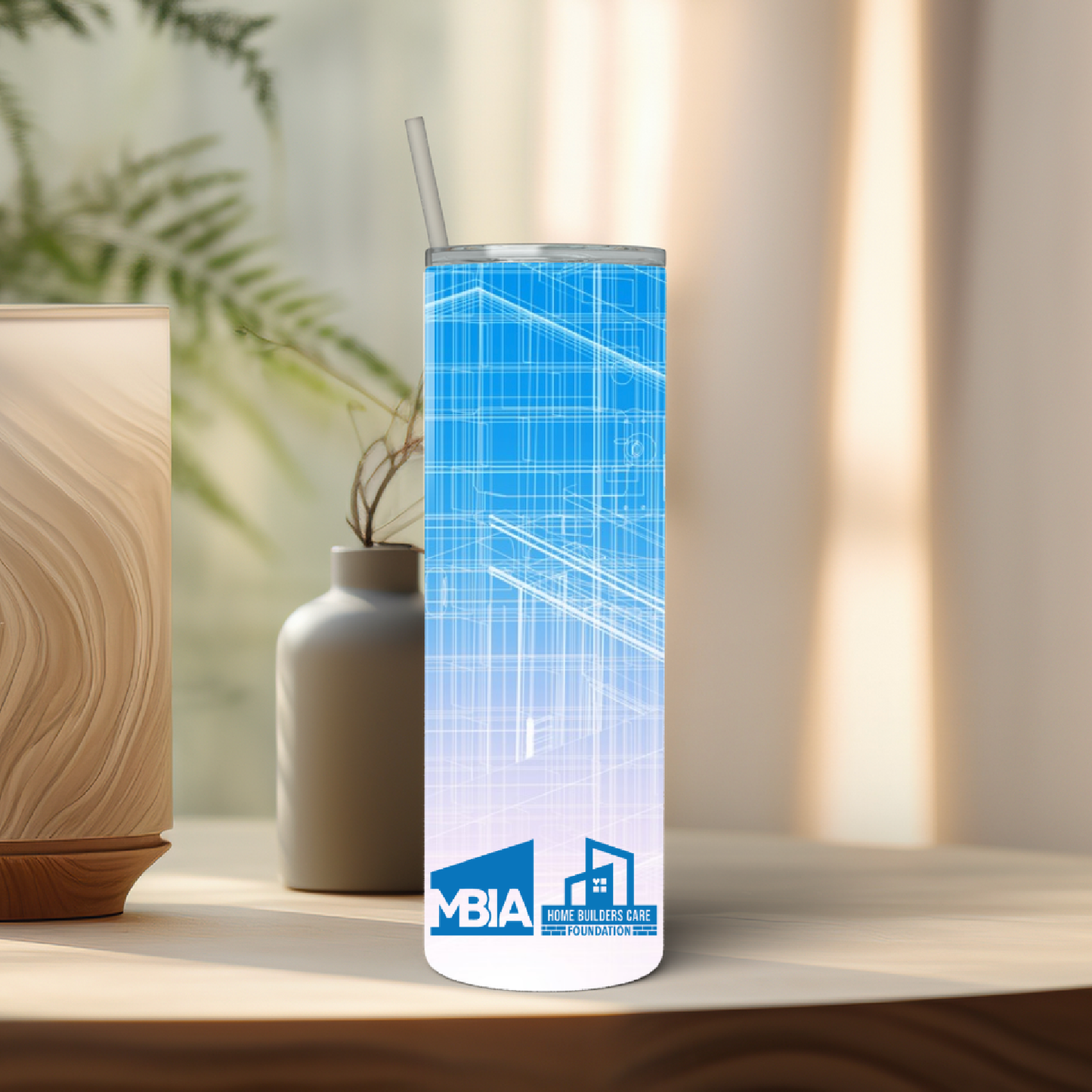 20oz Tumbler with Straw