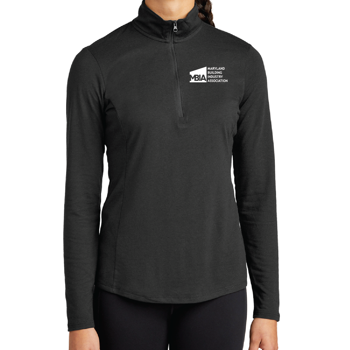 Women's Sport-Tek Long Sleeve Tri-Blend Wicking 1/4 Zip Pullover