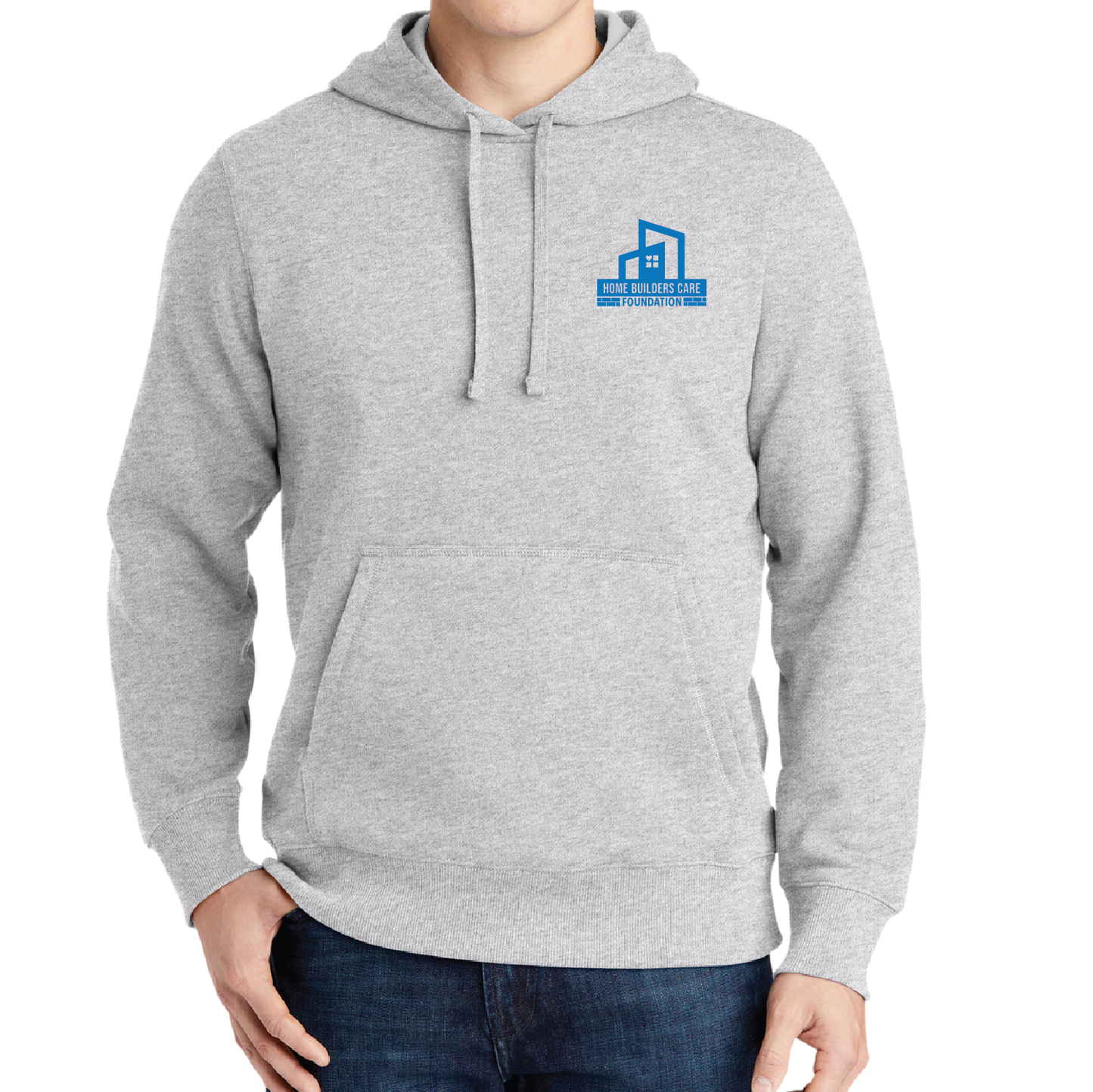 Men's Sport-Tek Long Sleeve Pullover Hooded Sweatshirt